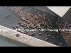 Ring die wood pellet machine