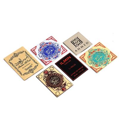 China Waterproof Printed Metal Foil Perfume Sticker Label Sticker Labels For Perfume Bottle for sale