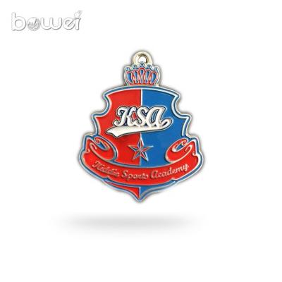 China Hot Sale Custom 3D Metal Logo Emblem Hat Badge Pin Badges for sale