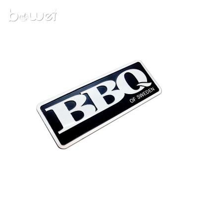 China Custom Corrosion Resistance BBQ Machine Nameplate for sale