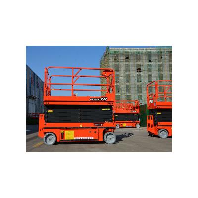 China Hotels 12m Platform Lift Mobile Small Scissor Lift Lightweight Hydraulic Electric Ladder Lift Self Propelled Scissor Lift for sale