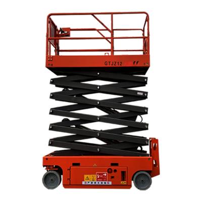 China Hotels Customizable 8m Platform Portable Self Propelled Scissor Lift For Sale Hydraulic Scissor Lift for sale