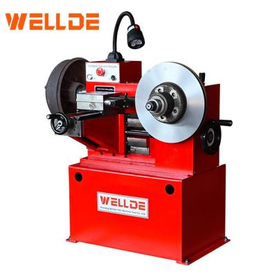 China Hotels WELLDE T8445 Car Brake Drum and Disc Repair Lathe Machine T8445 for sale