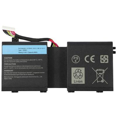 China 14.8V 86Wh 2F8K3 LAPTOP Notebook Battery For Dell Alienware M18X R3 Battery 2F8K3 M17X R5 Series for sale