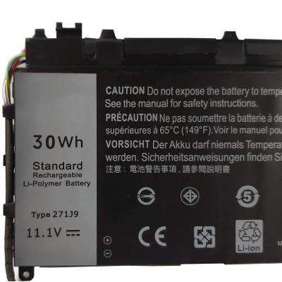 China Laptop Replacement Laptop Battery 271J9 YX81V GWV47 0GWV47 For Dell Latitude 13 7000 Series Battery for sale