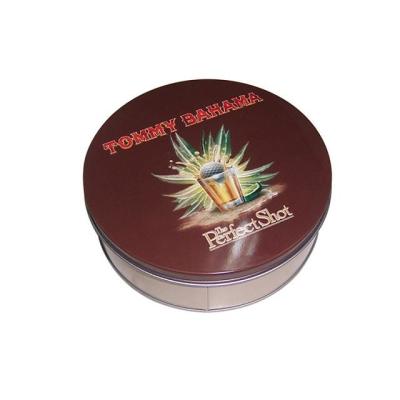 China Tommy Bahama Chocolate Tin Box met de Perfecte Geschotene binnen Dikte en de Vlakte van 0,23 mm Te koop