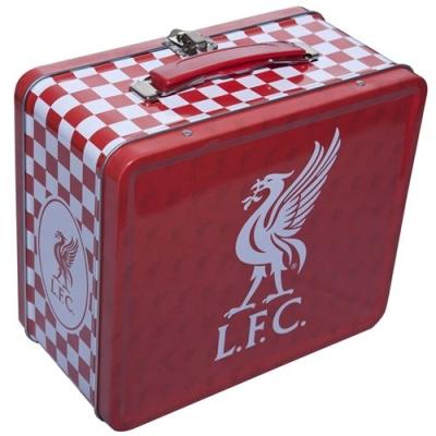 China La caja de la lata del rectángulo del metal de LFC manejó el caso 4C impresa con el propio diseño del cliente en venta