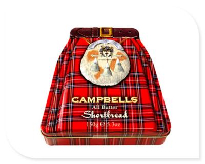 중국 받아들여지는 돋을새김된 뚜껑 OEM와 가진 Campbells 금속 주석 콘테이너 150g 상자 판매용