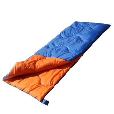 China Envelope Type Polyester Ultralight Portable Winter Outdoor Adults Compact Single Camping Sleeping Bag for sale