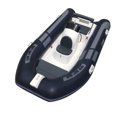 China water sports & Entertainment CE Certified 13ft RIB390 PVC/Hypalon Fiberglass Rigid Hull Inflatable Dinghy For Fishing for sale