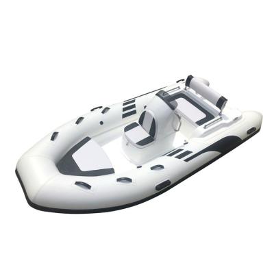 China water sports & Entertainment Double Hull 3.9m Small Deep V Inflatable Hull 3.9m Fiberglass Fiberglass Rib Boat For Sale for sale