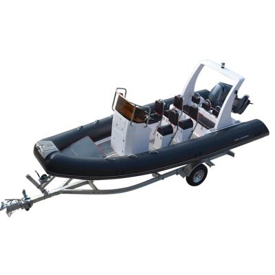 China water sports & Entertainment 5.8m Luxury Inflatable Boat Yacht Rib 580 Race Cruiser Cheap Boat Rib Boat for sale