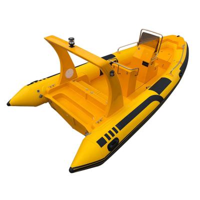 China water sports & 6 Meter Length Rib Boat Outdoor Motorboat Entertainment With Trailer For Sale for sale