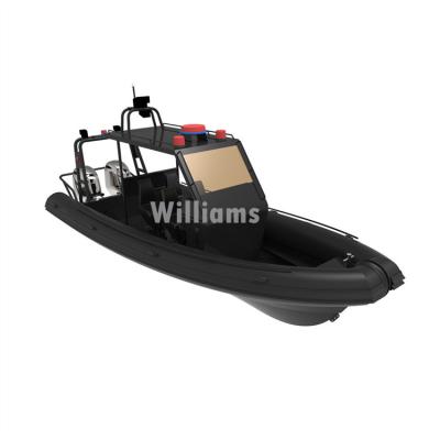 China water sports & Entertainment 7.6m Aluminum Inflatable Boat For Water Sports RIB760 With CE Certification for sale