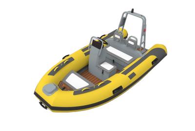 China water sports & Deep Hull Aluminum RIB 360 Double Entertainment Hypalon V Inflatable Boats For Sale for sale