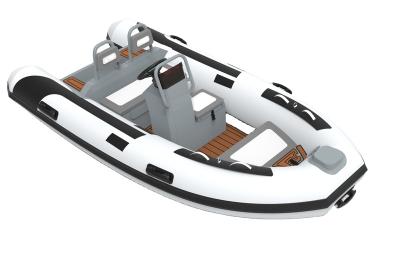 China water sports & Entertainment 12ft Hypalon/PVC Aluminum Hull Inflatable Boat For Sale Dinghy Rowing RIB360 for sale