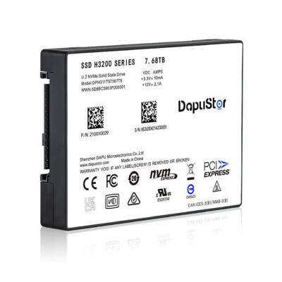 China AIC SSD 0.96TB-7.68TB FCC CE ROHS REACH WEEE SSD H320X PCIe 3.0 NVMe U.2 and PCI Express NVM to Express for sale