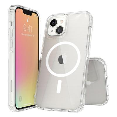 China Anti-Drop Ultra Slim Wireless Faster Charging Clear Case For Iphone 13 Pro 12 Max 11 Max Xs XR Magsafe Compatible for sale