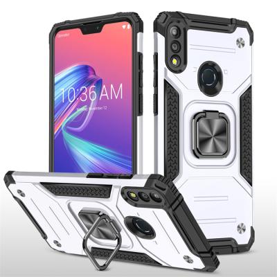 China Shockproof Multicolor Anti Gravity Kickstand Shock Resistant Rotating Back Cover For Asus Zenfone Max Pro (m2) ZB631KL Armor Phone Case for sale