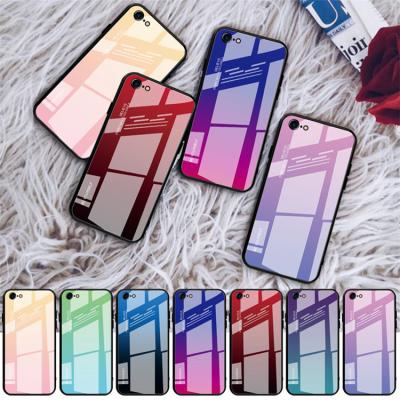 China Anti-drop Anti-scratch Gradient Luxury High Quality Tempered Glass Case For Infinix Game 10 10i 10 Lite 10 Hot Hot for sale