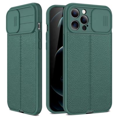 China Anti-drop Cheap Price Soft Camshield TPU Lychee Case For Infinix X Zero Pro Hot 10 Play Hot 10i With Lens Protector for sale