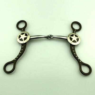 China Western Horse Racing Antique Style Stainless Steel Horse Bit for sale