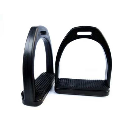 China Non-slip Riding ABS Plastic Rubber Pad Horse Stirrups for sale