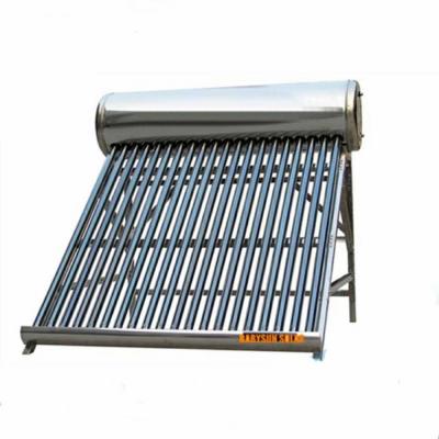 China Hotel China Stainless Steel Vacuum Tube Solar Water Heater, Solar Boiler With Feeder Tank for sale