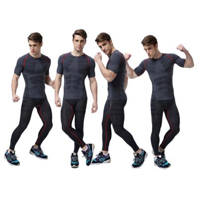 China Breathable Mens Gaiters Tights Mens Sports Pants Fitness Gaiters Seamless Man Running Pants for sale