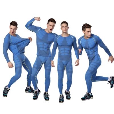 China OEM Sports Serivice Custom Fitness Tops Breathable Quick Dry Workout Men's Two Piece Sets for sale