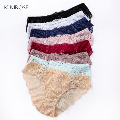 China ODM High Waist Antibacterial Breathable Ice Silk Plain Dyed Seamless Women Underwear Panties for sale