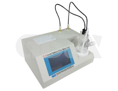 China Función completamente automática de la alarma de la auto-comprobación del cortocircuito de Trace Moisture Testing Equipment With del aceite del transformador en venta