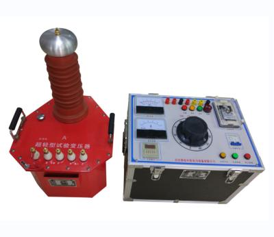 China GDZX Electric AC DC Power Frequency Oil Type Testing Transformer 250kV AC Hipot Tester for sale