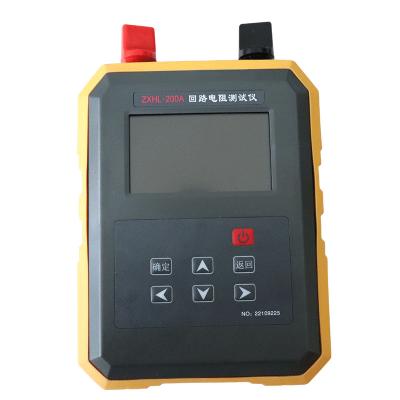 China ZXHL-200C 200A Micro Ohm Meter Tester de interruptor de circuito Hipot Leakage Switch Tester de resistencia al bucle en venta