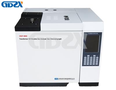 China ZXSP-9890 analizador de gas disuelto de aceite de transformador con pantalla LCD a color en venta