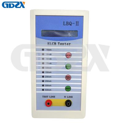 China LBQ-II AC220V 380V RCD Tester Hand Held For Leakage Protection Switch for sale