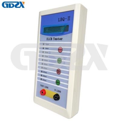 China LBQ-II AC220V 380V Hand Held RCD Tester For Leakage Protection Switch for sale