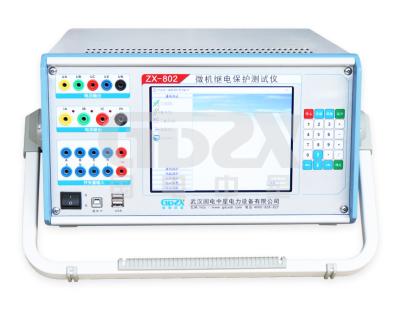 China sistema protector de la prueba de la retransmisión de la pequeña estructura de 3-Current 4-Volage, pantalla grande determinada de TFT de la prueba trifásica de la retransmisión en venta