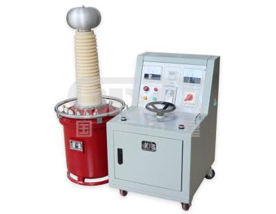 China Hv Sf6 Gas Type Hipot Testing Transformer / 15kvA 50KV Hipot Tester Long Life for sale