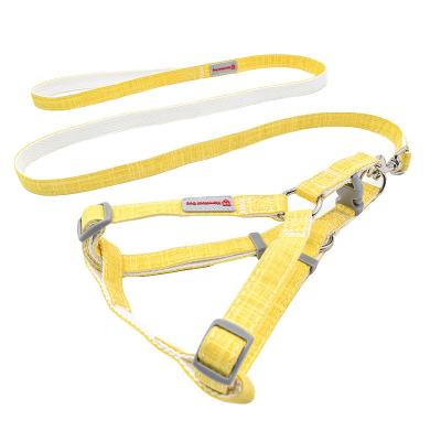 China Stocked Tending Products Custom Dog Accessories Pets Collars Leashes And Dog Harness Set Wholesale for sale