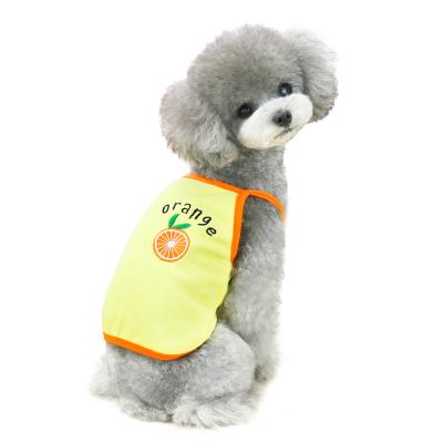 China Manufacturer Wholesale Designers Luxury Summer Vest Puppies Small Cats Pet Stocked Clothes for sale