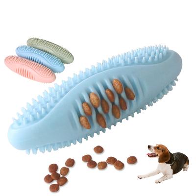 China Stored Interactive Toy Dog Bite Stick Dog Toothbrush High Quality Molar Pet Dog Training Teeth Chewing Cleaning Toy for sale