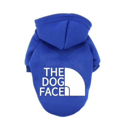 China S-9XL Factory Stocked Wholesale All Season Fashion Pet Clothes Jacket Pet Puppy Clothing Dog Face Coat Jacket Hoodie for sale