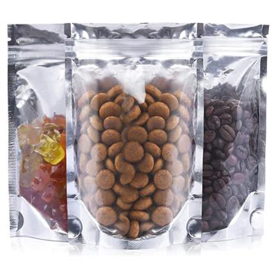 China High Quality In Sock Stand Up Zip Lock Resealable Food Grade Aluminum Foil Bag for sale