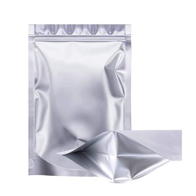 China Wholesale Aluminum Foil Bag Resealable Stand Up Food Grade Pouch With Zipper for sale