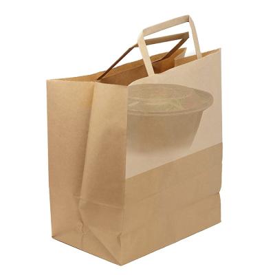 China High Quality Shopping Kraft Paperbag, Custom Kraft Paper Bag With Printed Logo for sale