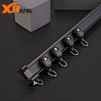 China Modern Guangdong bending wave curtain track Ripple Fold Curtain Track Accessories Wave Curtain For S Fold Track for sale