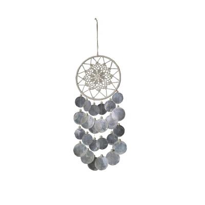 China Natural Europe Shell Dream Catcher Wind Chimes Home Decoration For Diy Wholesale Craft Dream Catcher for sale