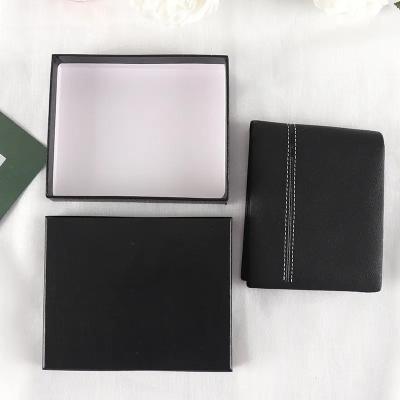 China 2023 Materials Lid Base Recycled Custom Luxury Wallet Packaging Lash Boxes Custom Logo Wallet Wedding Gift Box Sock Packaging for sale