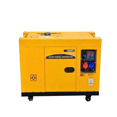 China good quality 15kva/12kw/15kv 3phase 1 phase silent high voltage electric substitute diesel compact generator set in lebanon 15kva for sale